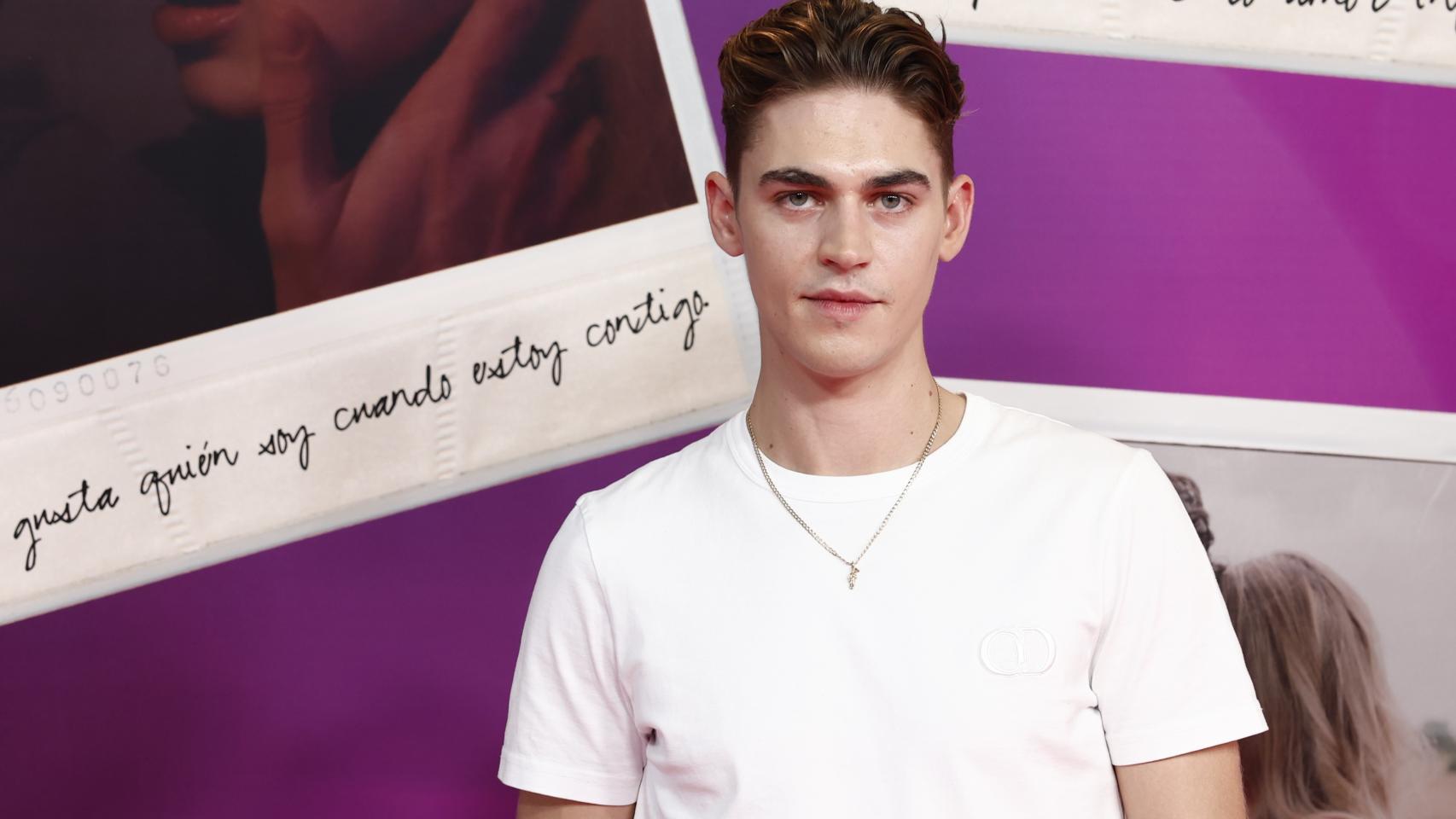 Hero Fiennes Tiffin en la presentación de 'After. Amor infinito'