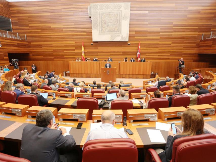 Imagen del último pleno celebrado en las Cortes de Castilla y León, el extraordinario del pasado 12 de julio.