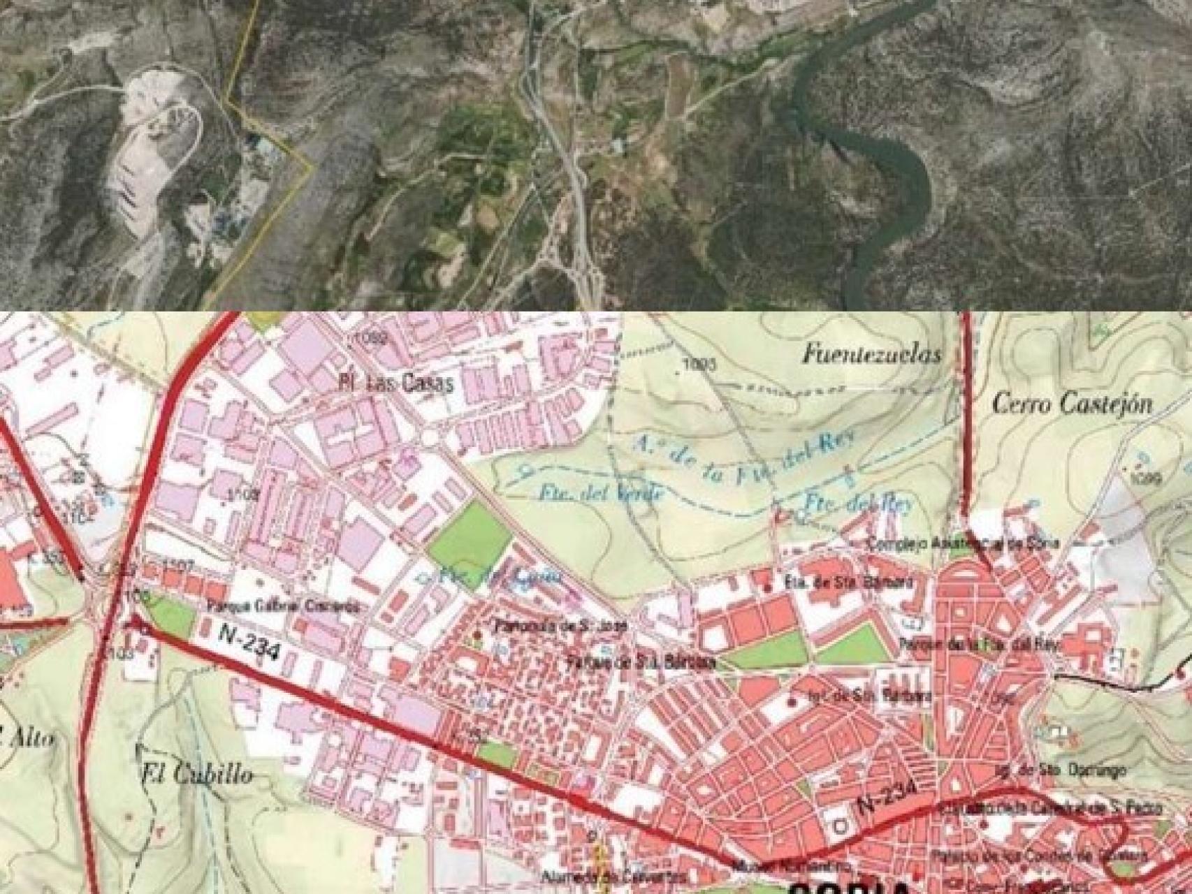 Lugar donde se establecerá el CAR de Soria.