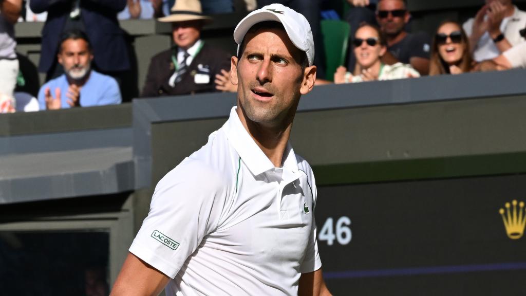 Novak Djokovic, en Wimbledon