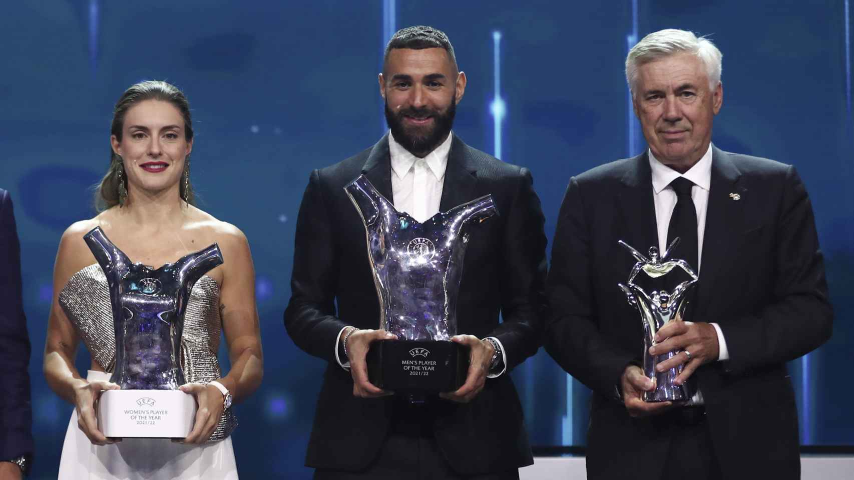 Alexia Putellas, Benzema y Ancelotti, los mejores del año para la UEFA