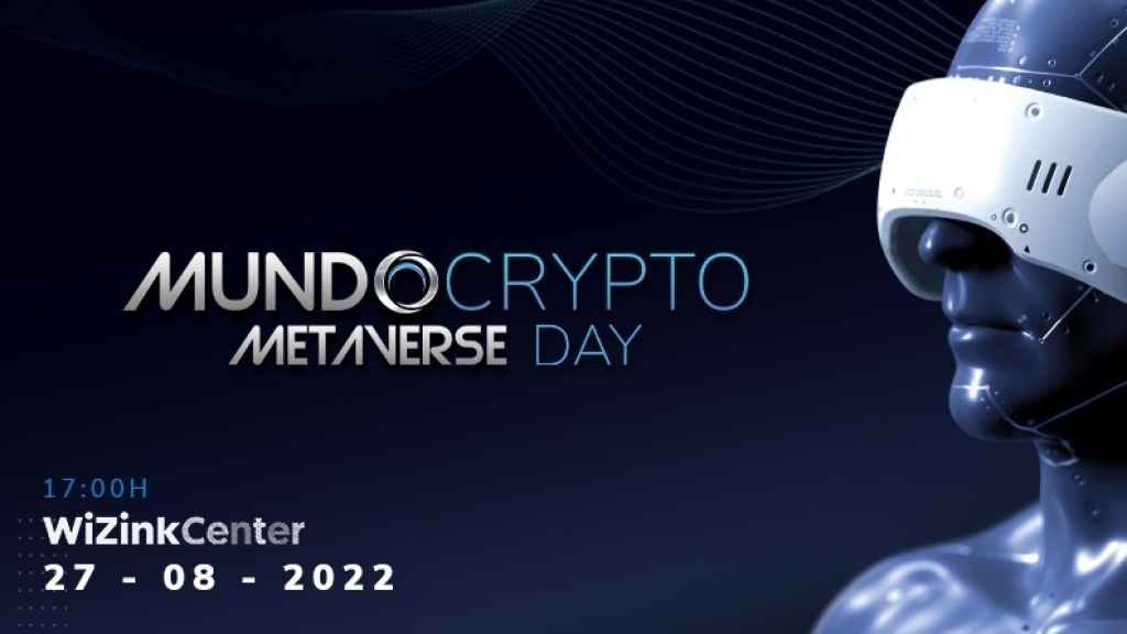 Cartel del evento de Mundo Crypto.
