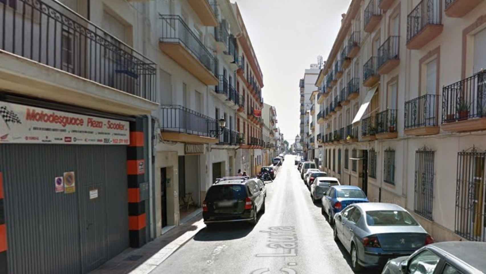 Calle LaurÍa, en Ronda.