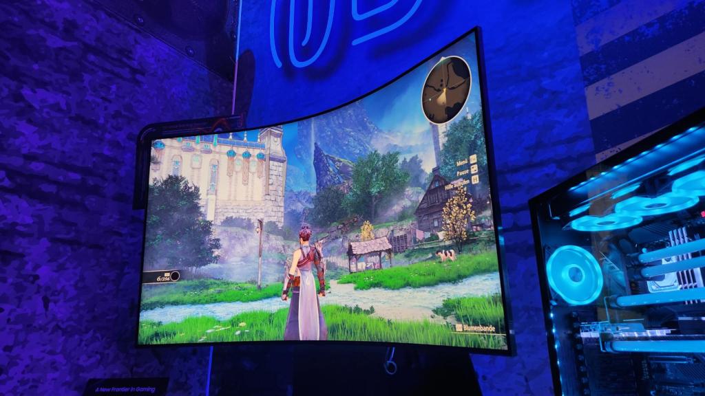 La tasa de refresco del Odyssey Ark de Samsung lo hace ideal para gaming