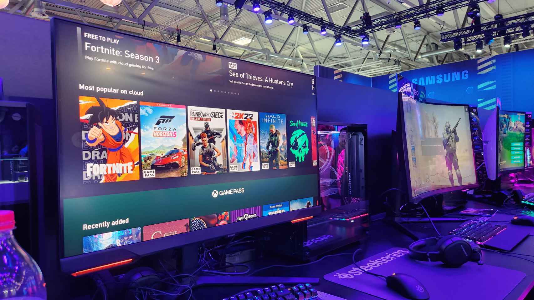 Los monitores que Samsung ha presentado en la Gamescom