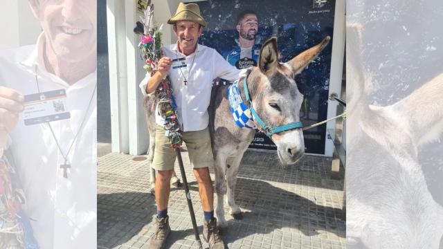 Espíritu Santo, el burro de Enrique, nueva Mascota Deportivista.