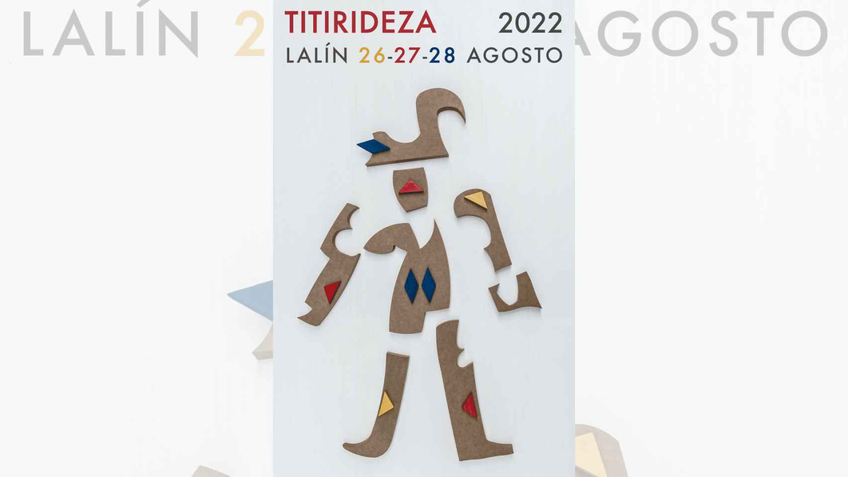 Cartel del Festival Titirideza 2022.