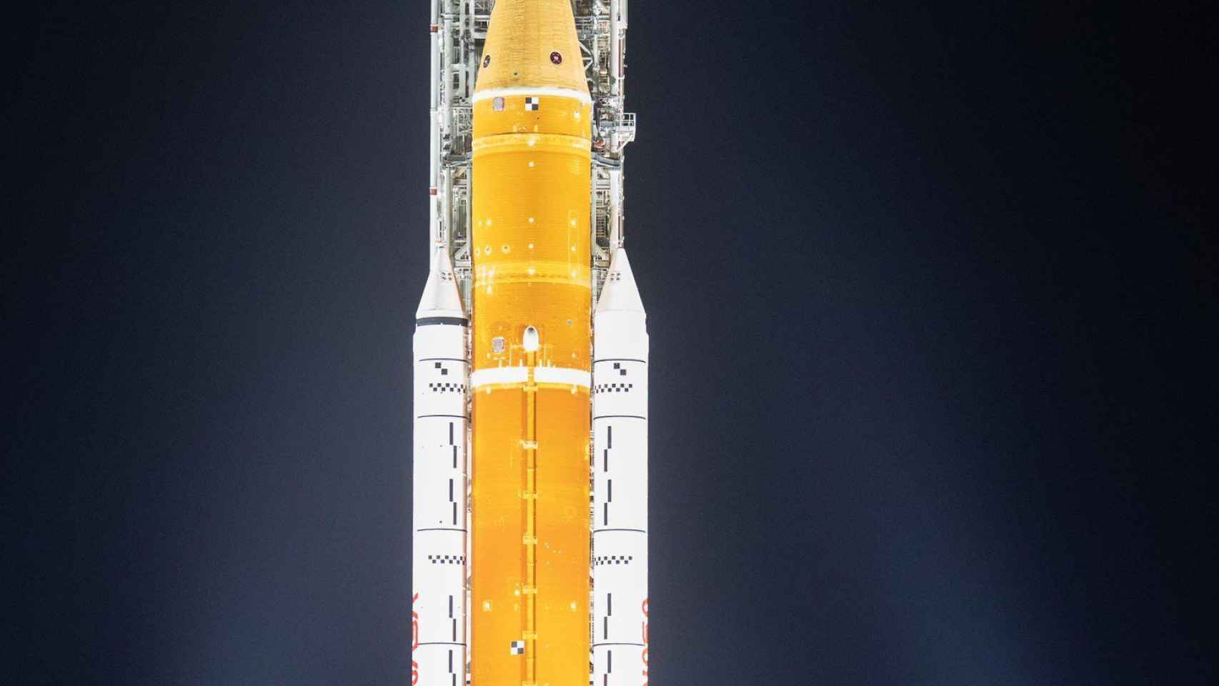 Imagen de archivo de un cohete.