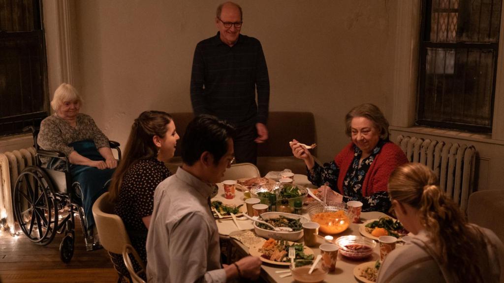 La cena de Acción de Gracias de 'The Humans'.