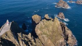 Punta dos Aguillóns en Cariño