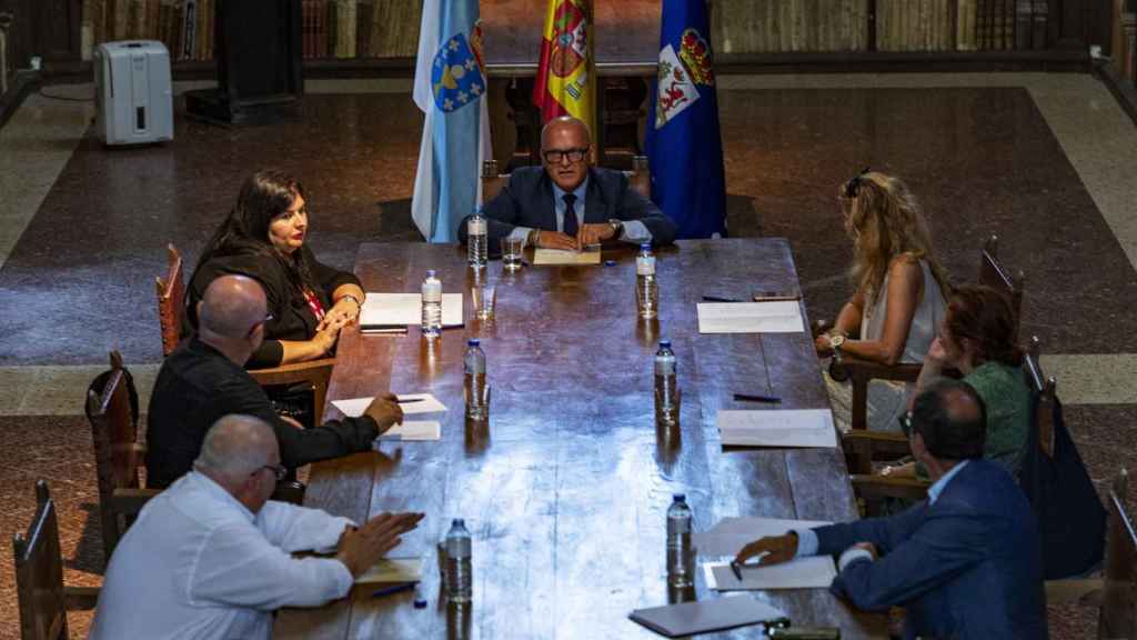 Reunión del jurado del Premio Ourensanía 2022.