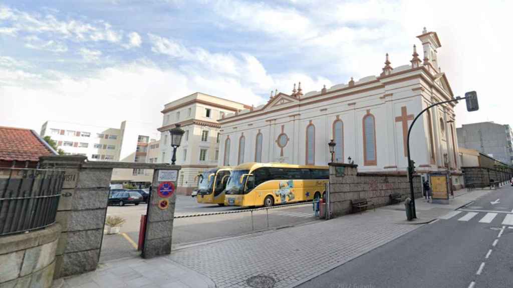 La iglesia de San Francisco Javier, en Vigo.