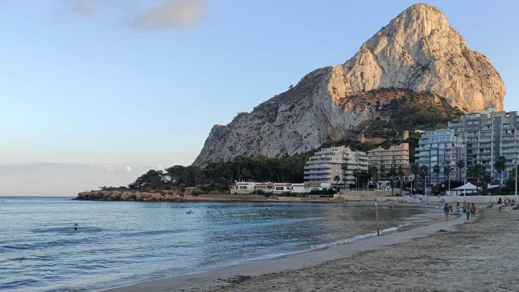 Playa de la Fossa, Calpe.