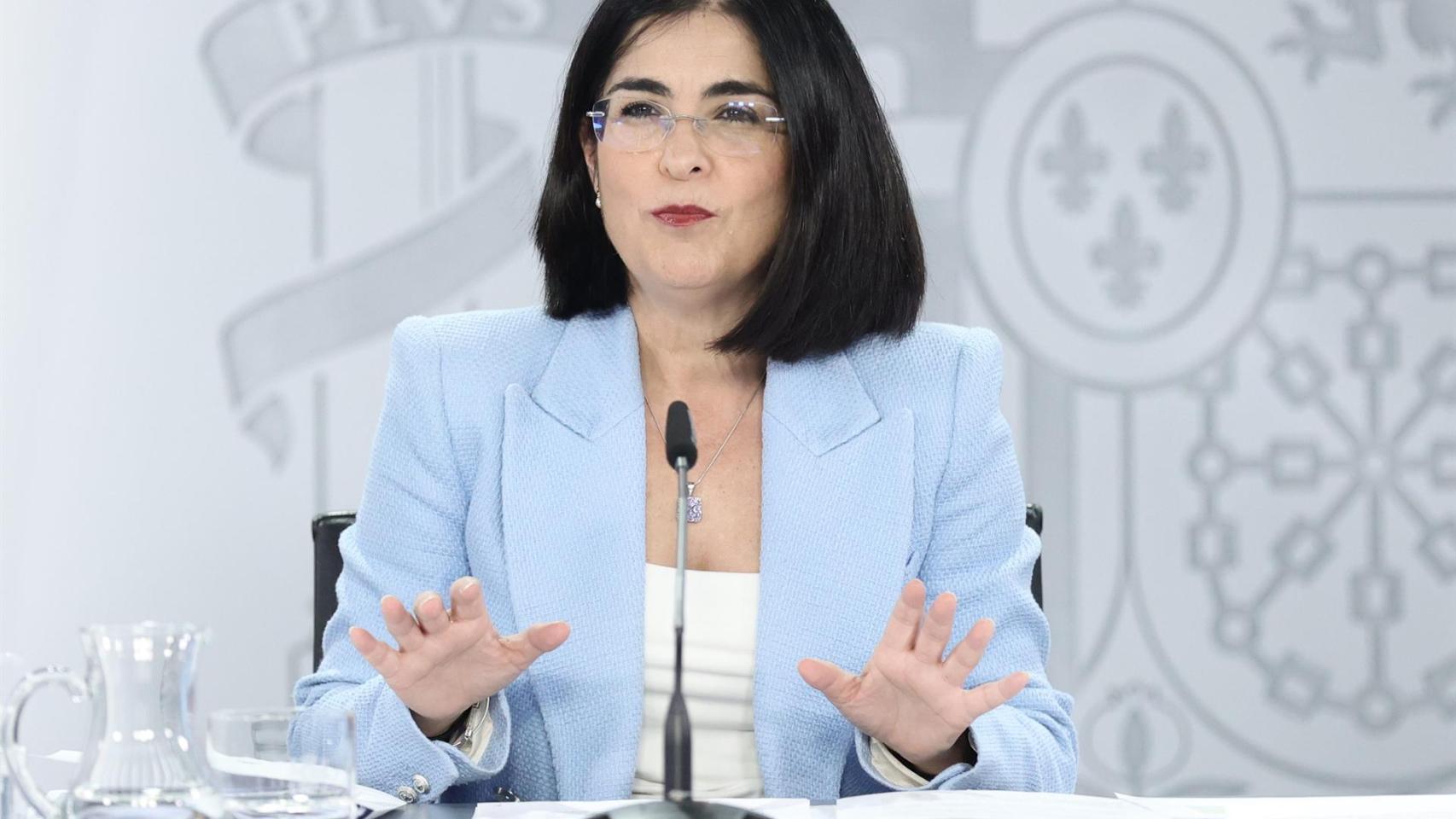 Carolina Darias, ministra de Sanidad, en una imagen de archivo