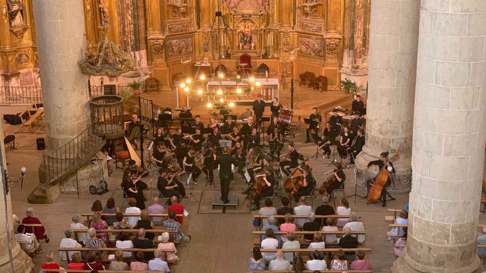 Concierto de la Thames Youth Orchestra en Cigales