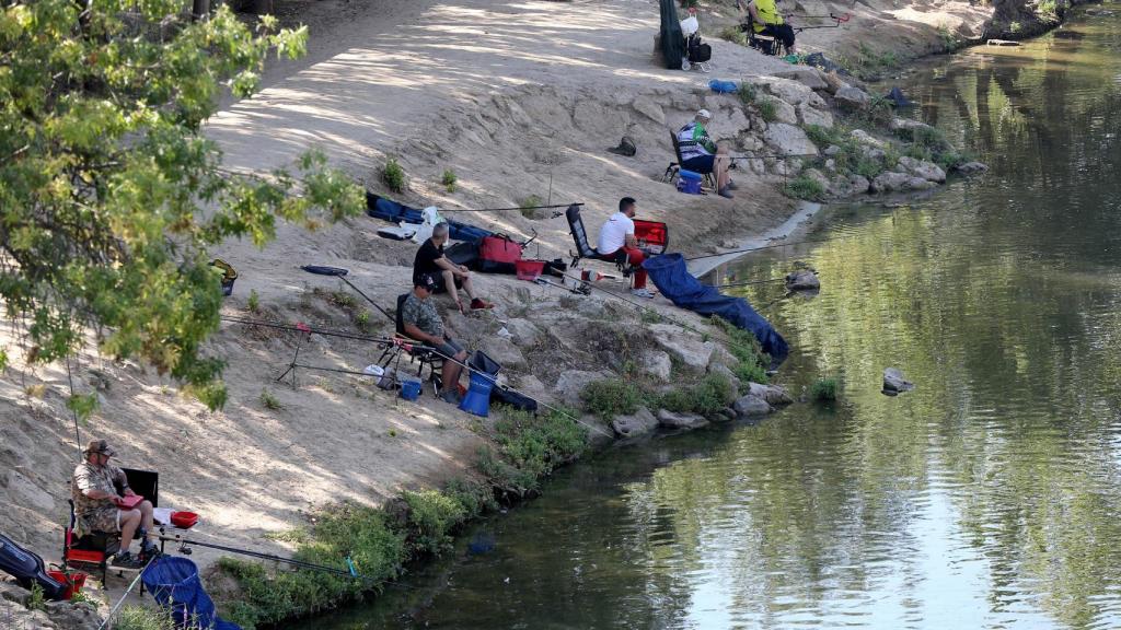 Imagen del campeonato de Pesca Virgen de San Lorenzo