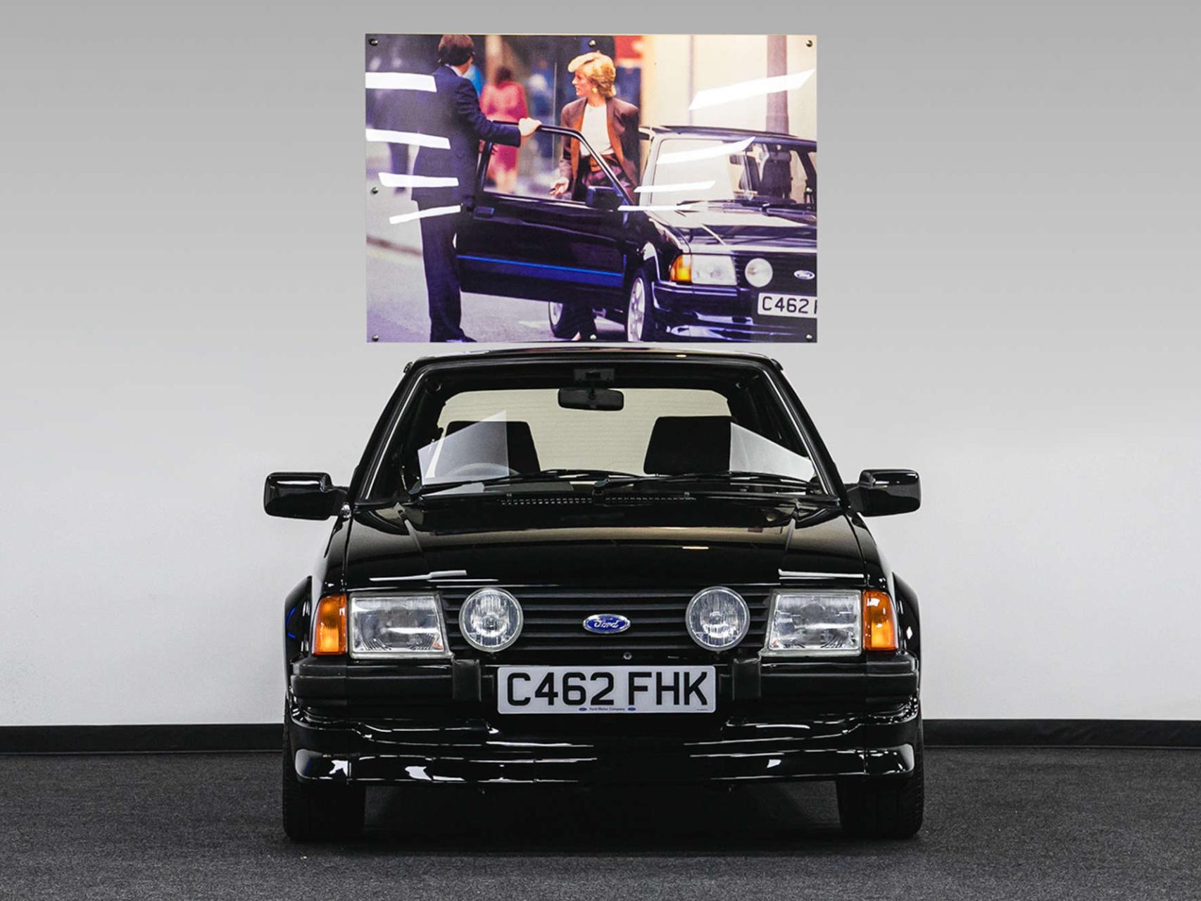 El Ford Escort RS Turbo de la princesa Diana… subastado por 850.000 euros