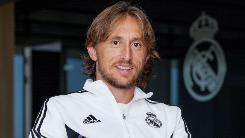 Luka Modric, futbolista del Real Madrid