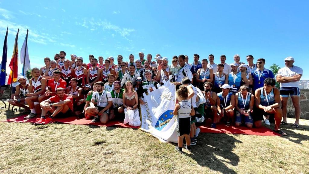 Samertolameu y Cabo, ganadores de la regata Teresa Herrera de traineras de A Coruña