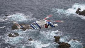 Helicóptero Pesca 2 de los Gardacostas.