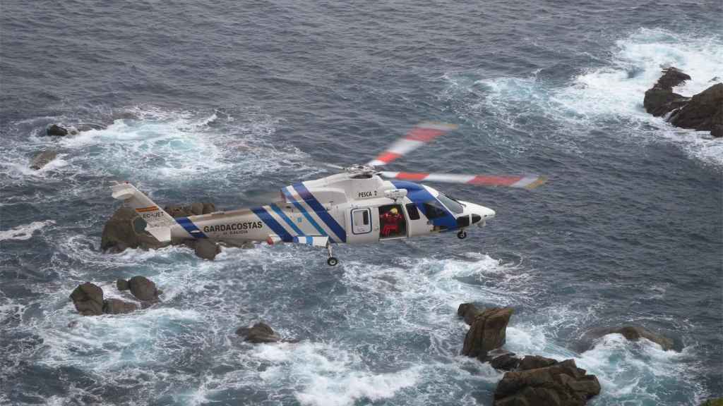 Helicóptero Pesca 2 de los Gardacostas.