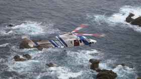 Helicóptero Pesca 2 de los Gardacostas.