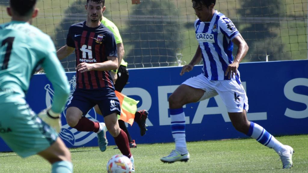 Partido del eldense con la Real Sociedad b.