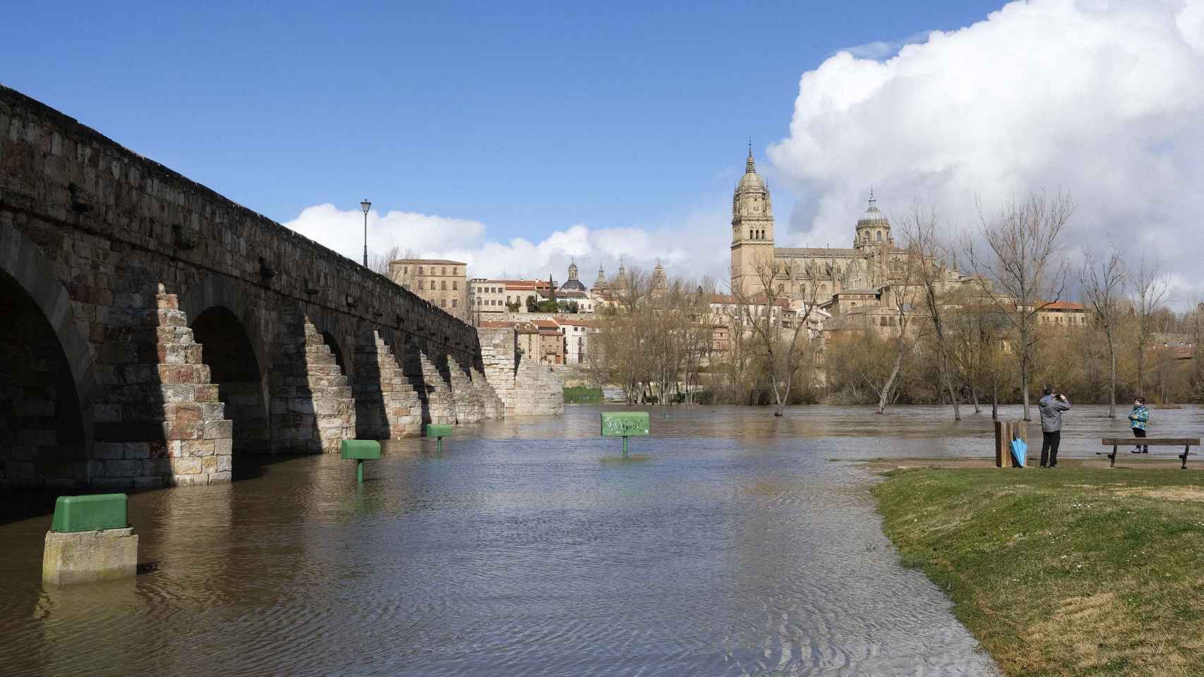 El río Tormes en Salamanca