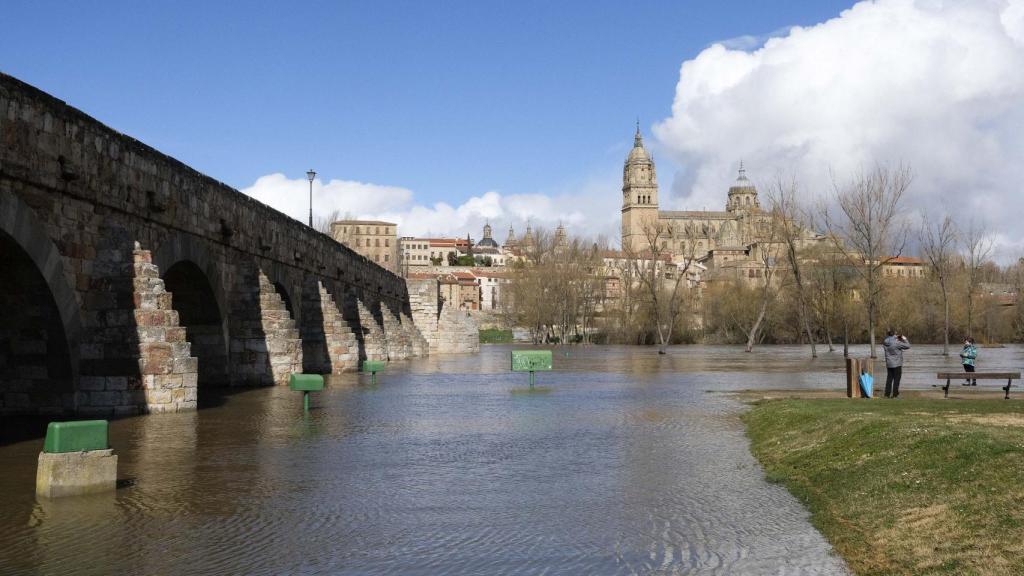 El río Tormes en Salamanca