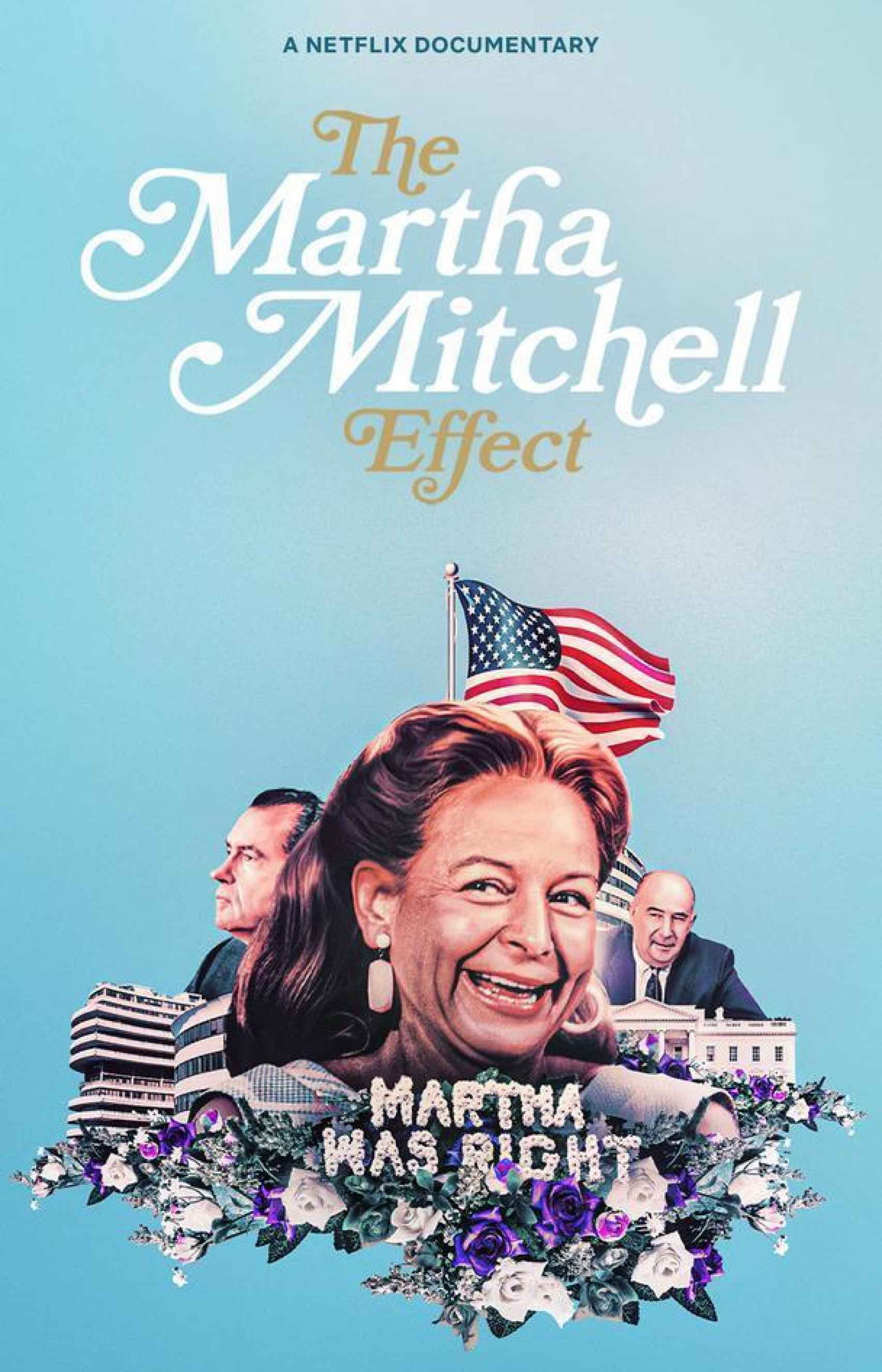 Cartel del documental 'The Martha Mitchell Effect' de Netflix.