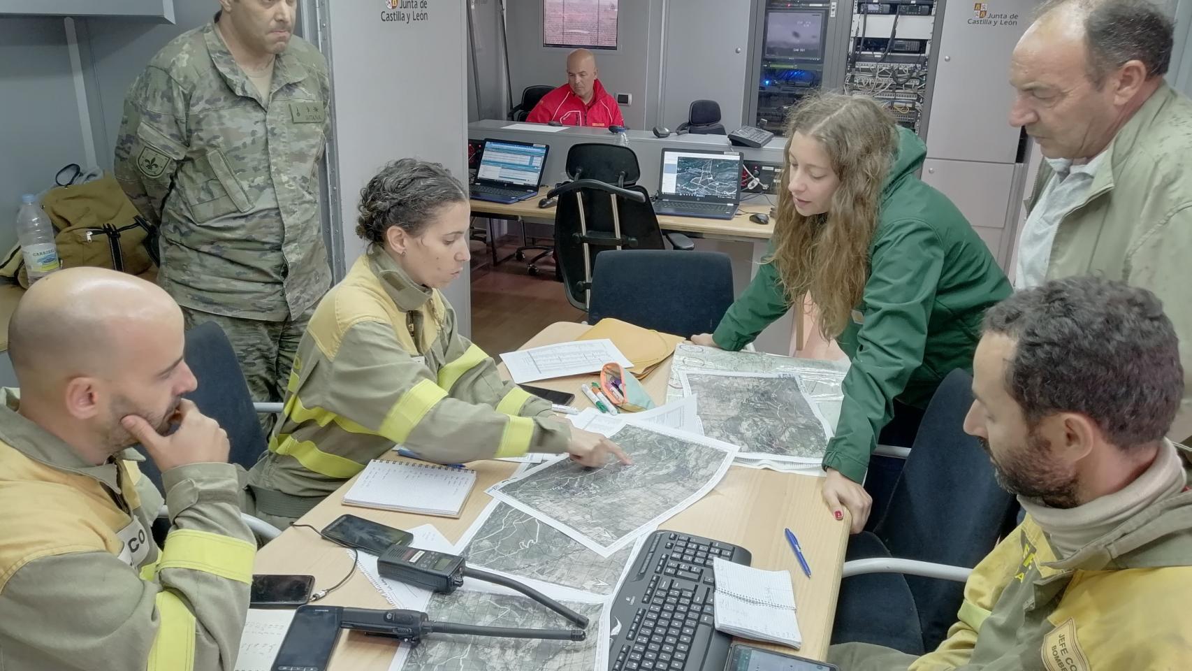 Planificación de actuación frente al incendio