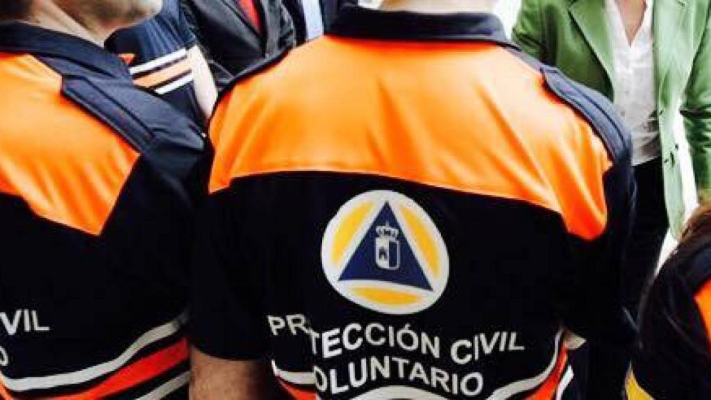 Voluntario de Protección Civil de Tomelloso. Foto: Facebook.