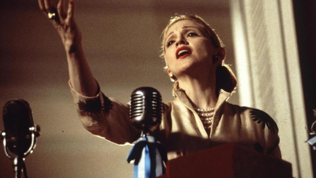 Madonna ganó el Globo de Oro por 'Evita'.