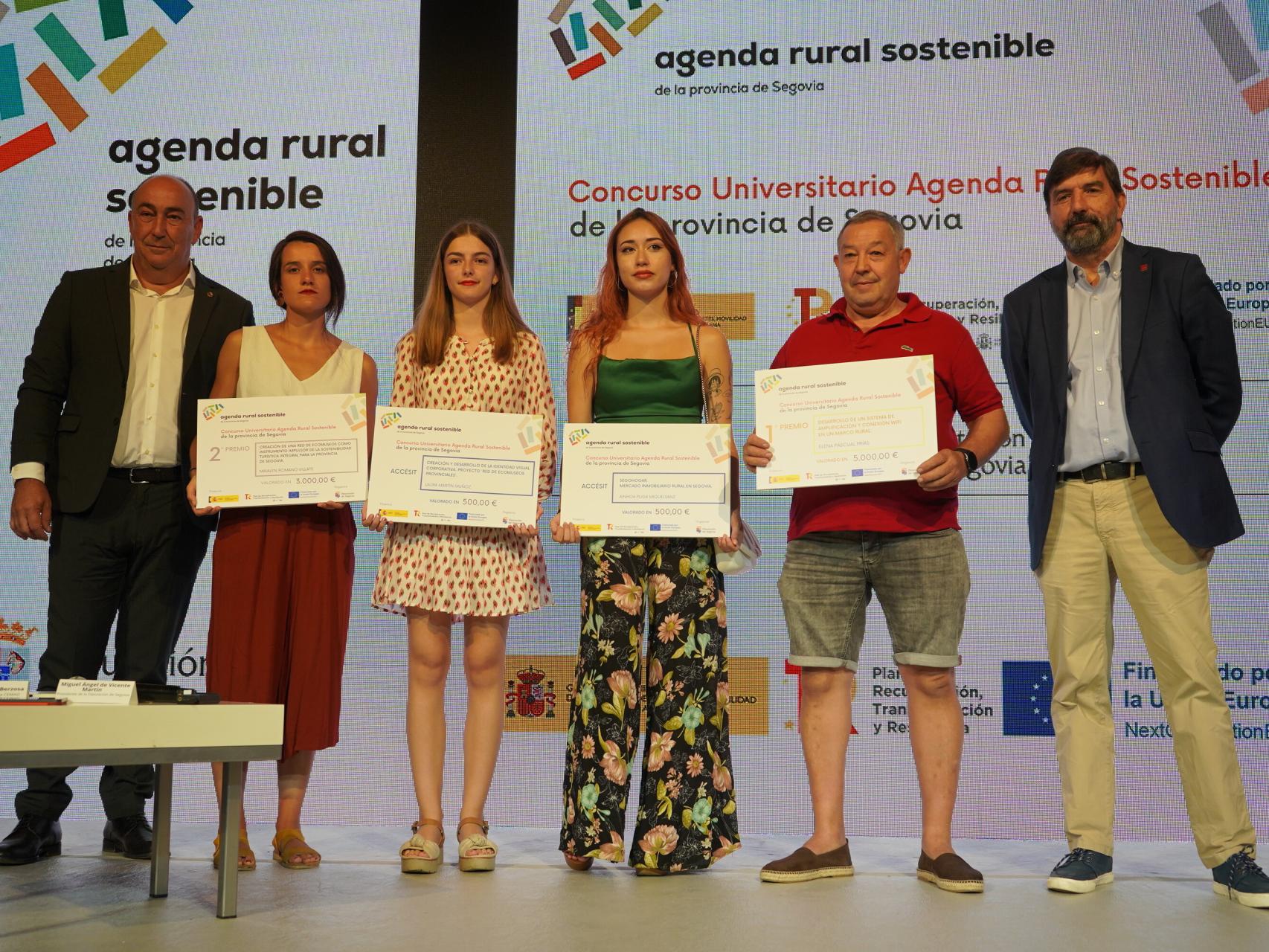 Imagen del evento de la Diputación de Segovia celebrado este martes.