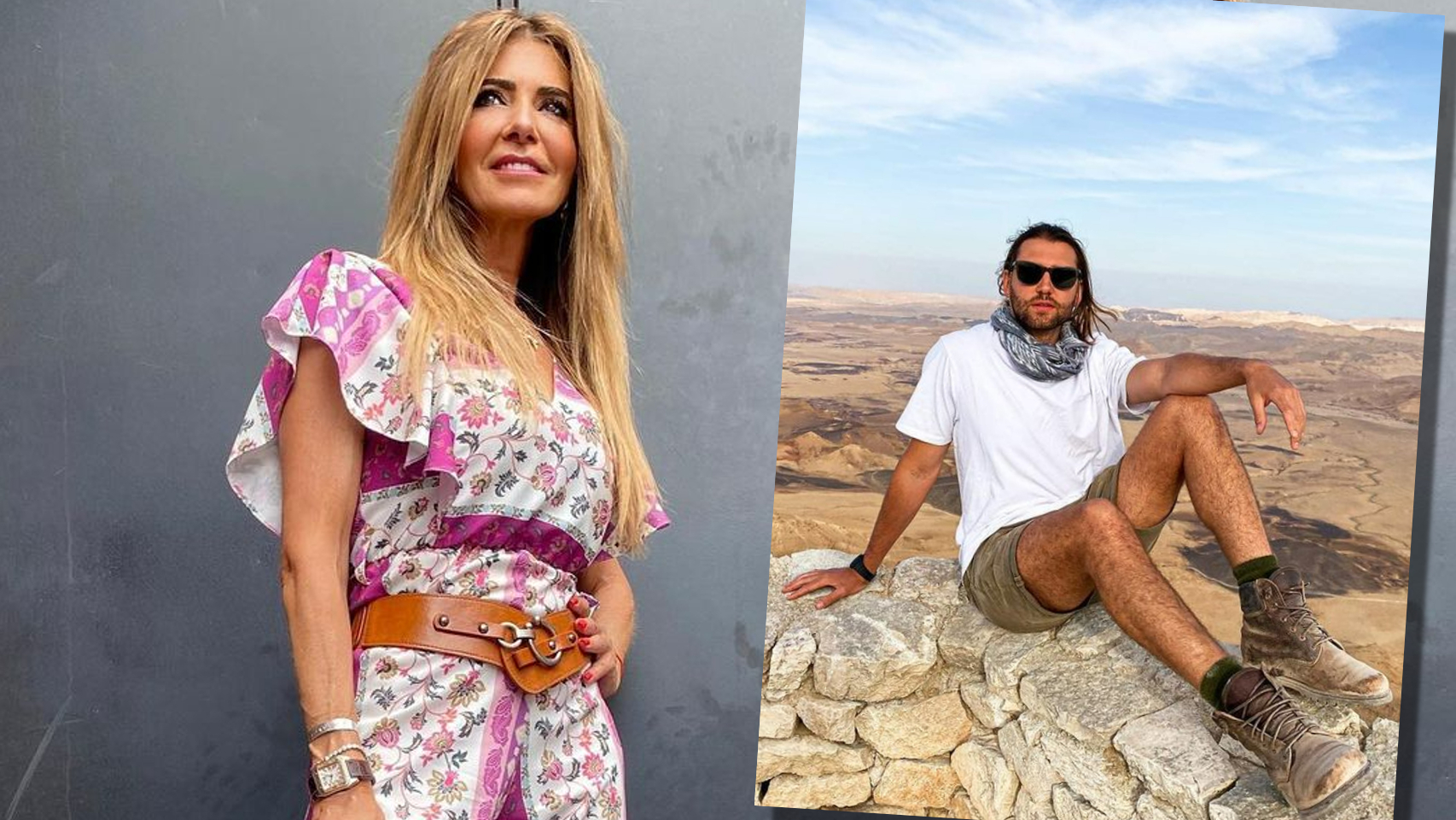 Marisa Martín Blázquez y su hijo, Nicolás Montero, en un fotomontaje de EL ESPAÑOL.