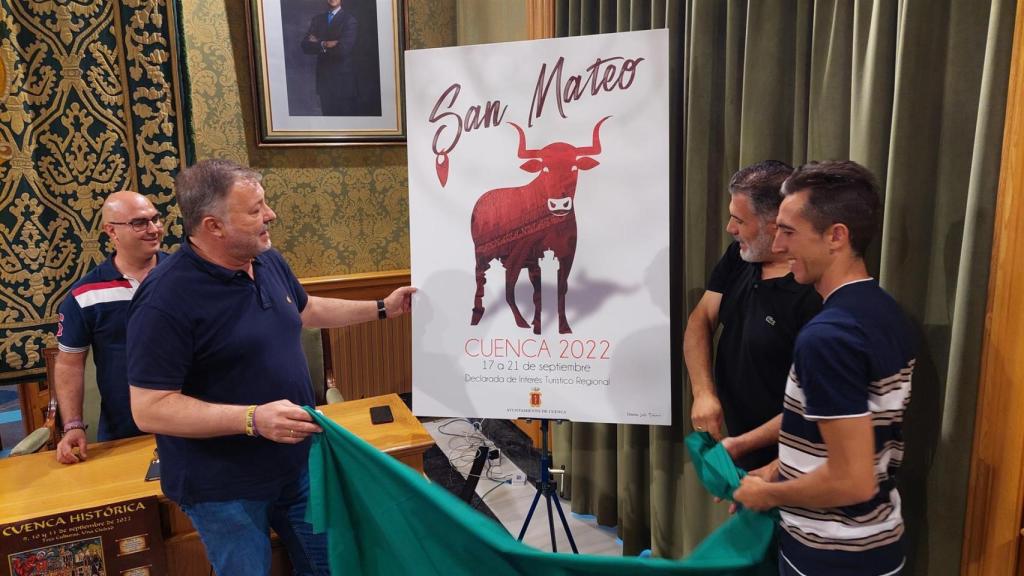 El alcalde de Cuenca, Darío Dolz, en la presentación de las fiestas de San Mateo