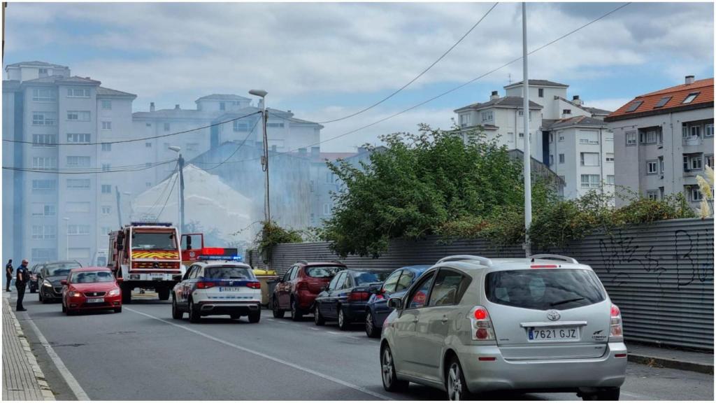 Incendio en O Birloque.