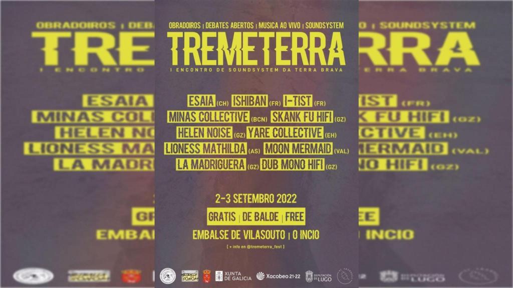 Cartel de la primera edición del Festival Tremeterra.