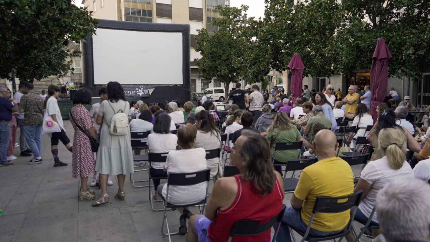 Inauguración de la VII edición del Festival Internacional de Cortos de Verín.