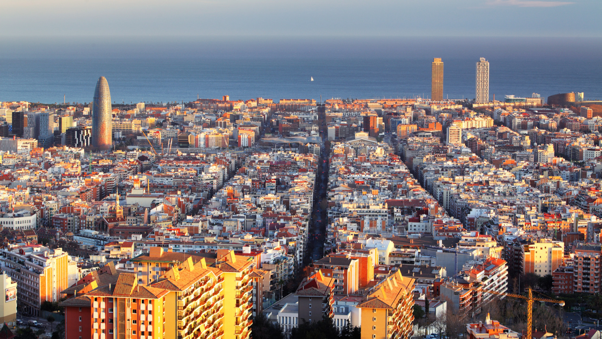 Barcelona, uno de los destinos directos a los que viajar desde Vigo. Imagen: Shutterstock