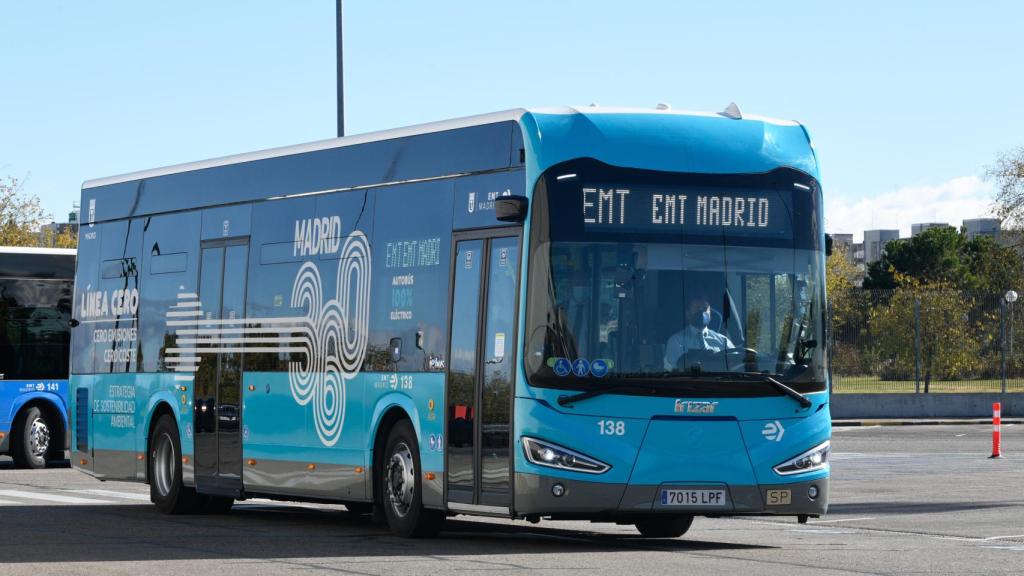 Autobuses de la EMT.