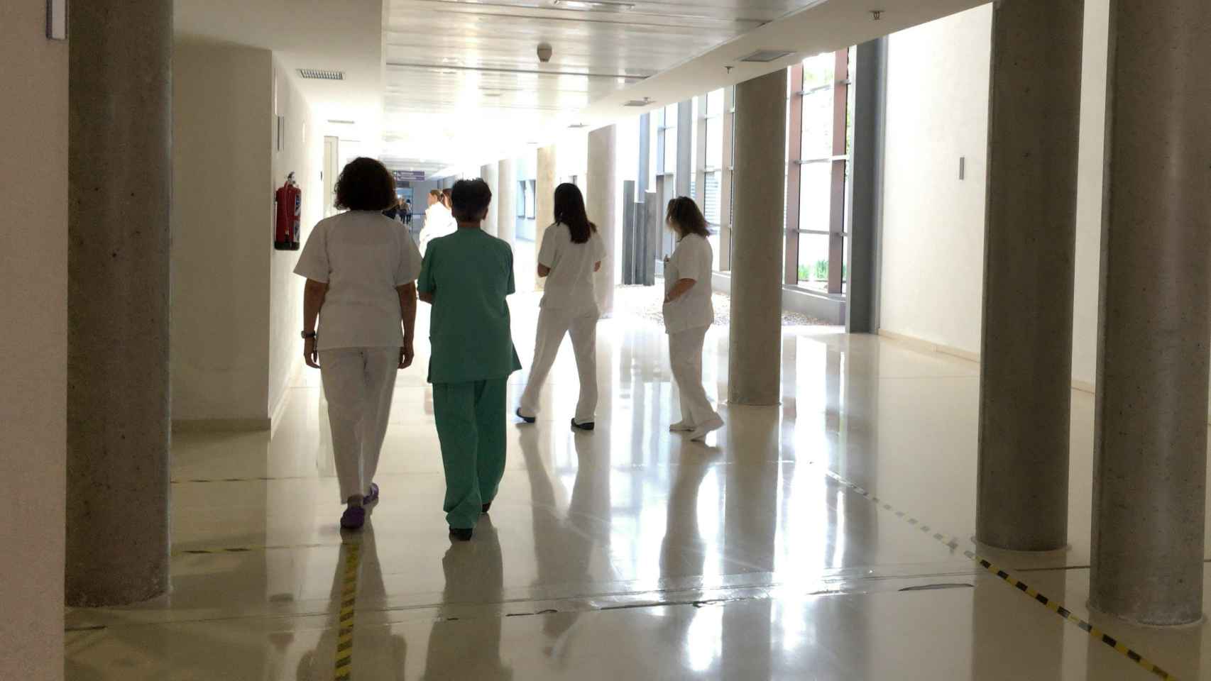 Un grupo de enfermeras