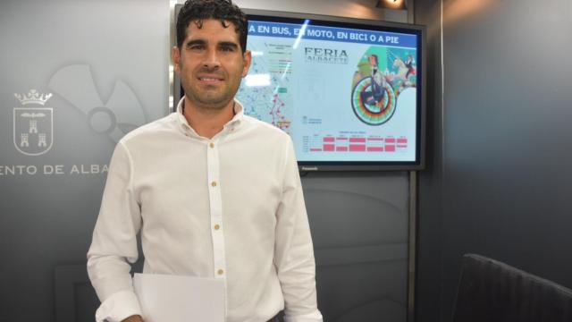 José González, concejal de Movilidad del Ayuntamiento de Albacete.