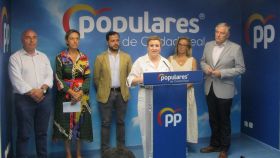 Rueda de prensa del Partido Popular. Foto: PP.