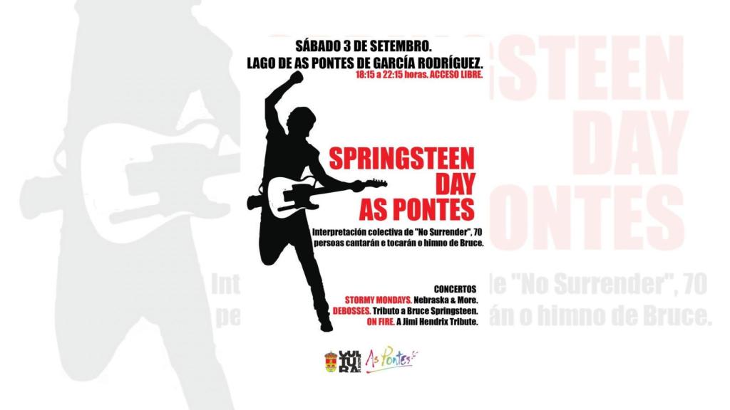 El Springsteen Day de As Pontes (A Coruña) rendirá tributo al cantante con cuatro horas de música