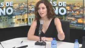 Isabel Díaz Ayuso, en una entrevista esta mañana.
