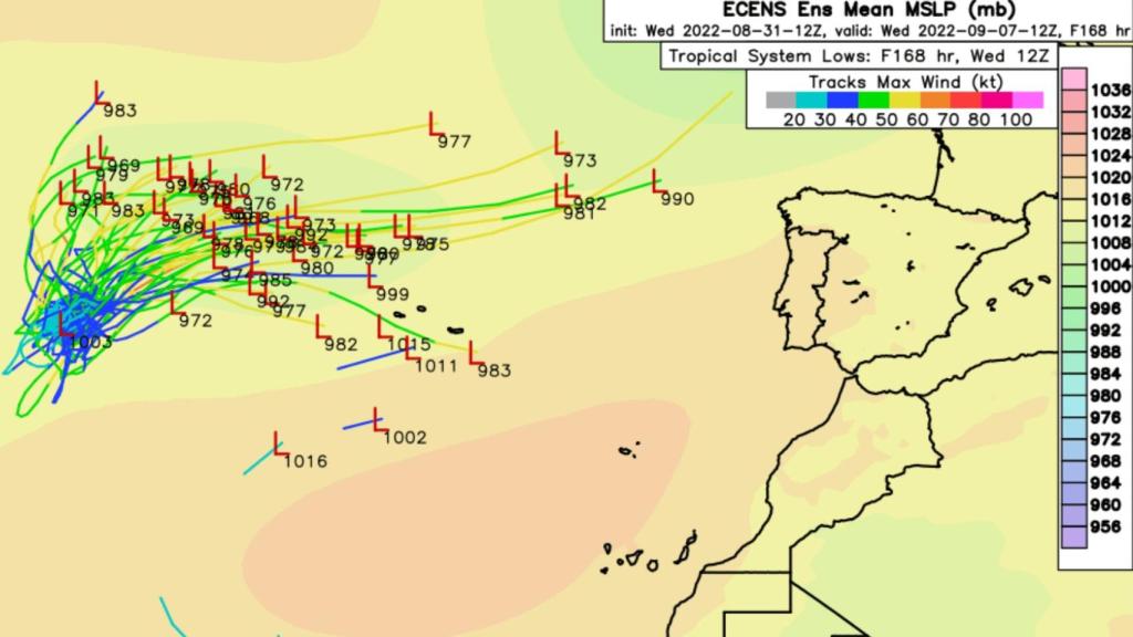 Este ciclón tropical se podría formar en los próximos cinco días.