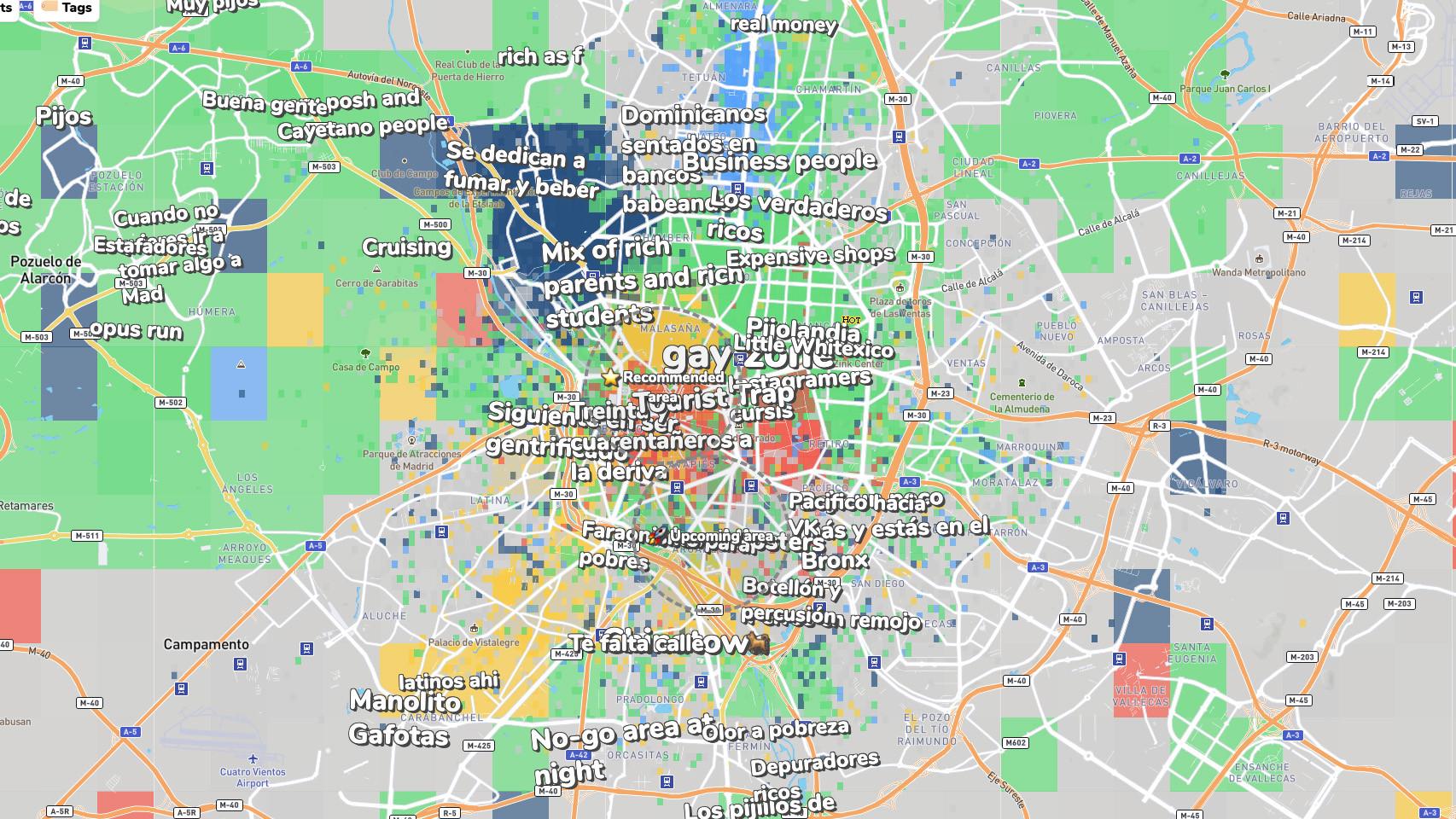Mapa de Hoodmaps