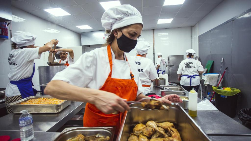 Cocina Social Vistalegre, uno de los proyectos beneficiarios  de la última convocatoria.