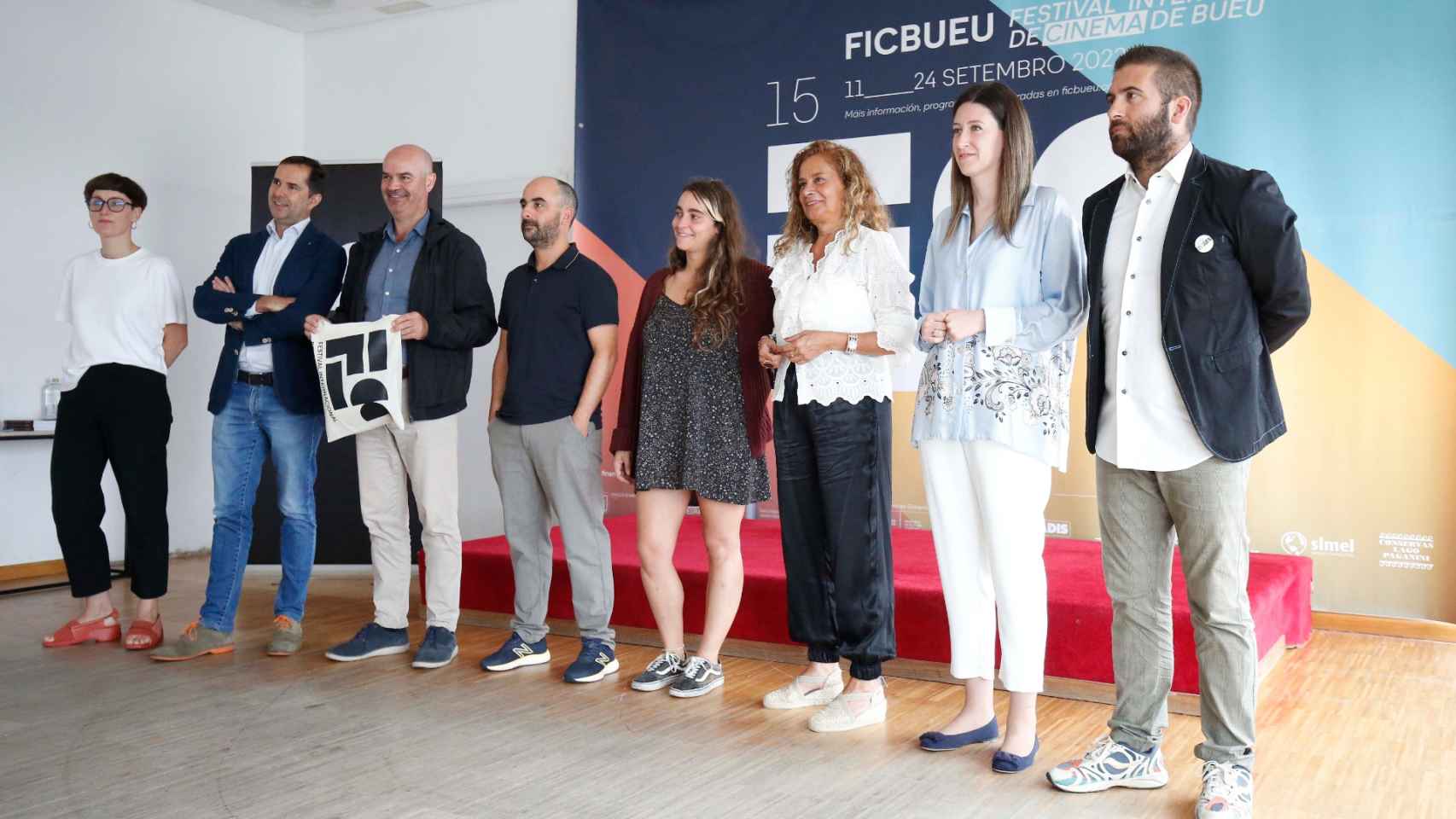 Presentación de la XV edición del Festival Internacional de Cine de Bueu (Pontevedra).